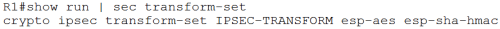 transform-set IKEv2
