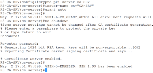 crypto pki server