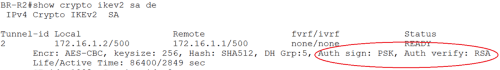 show crypto ikev2 sa de 2